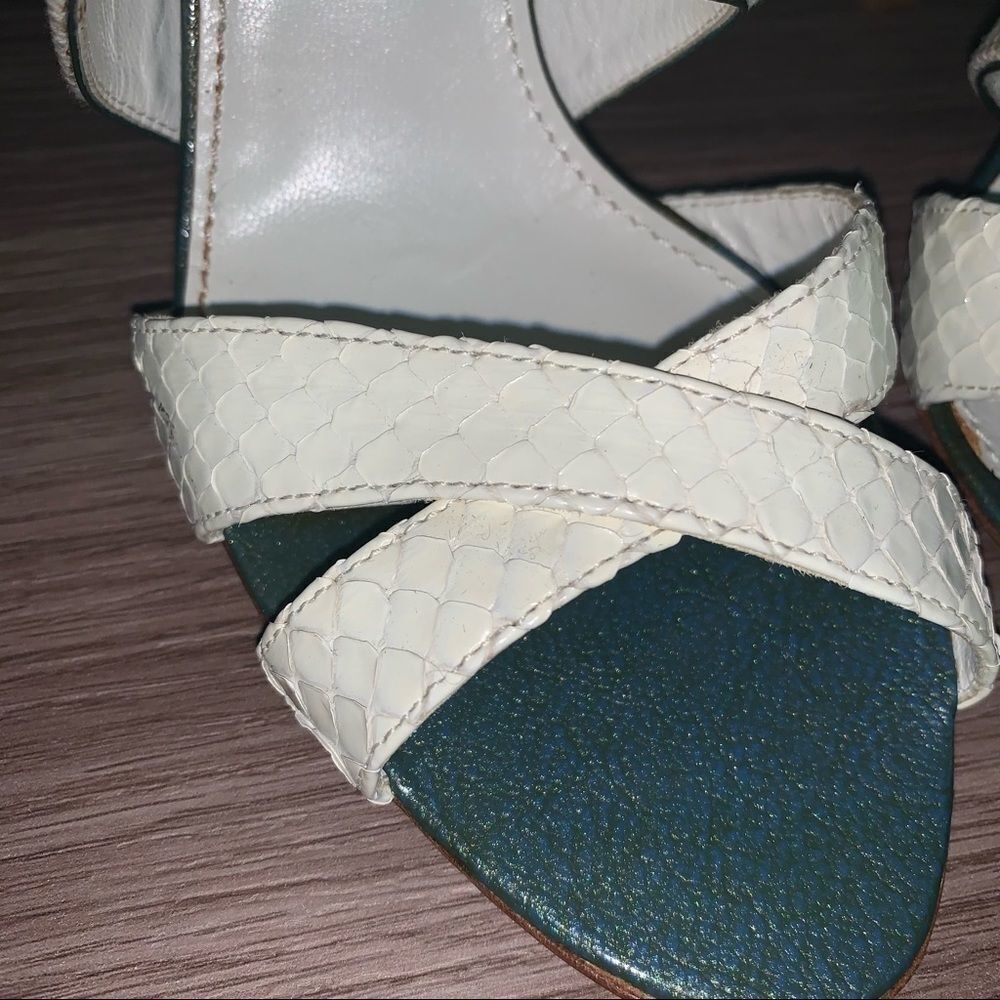 Nina Ricci Python heels sandals - Picture 10 of 16